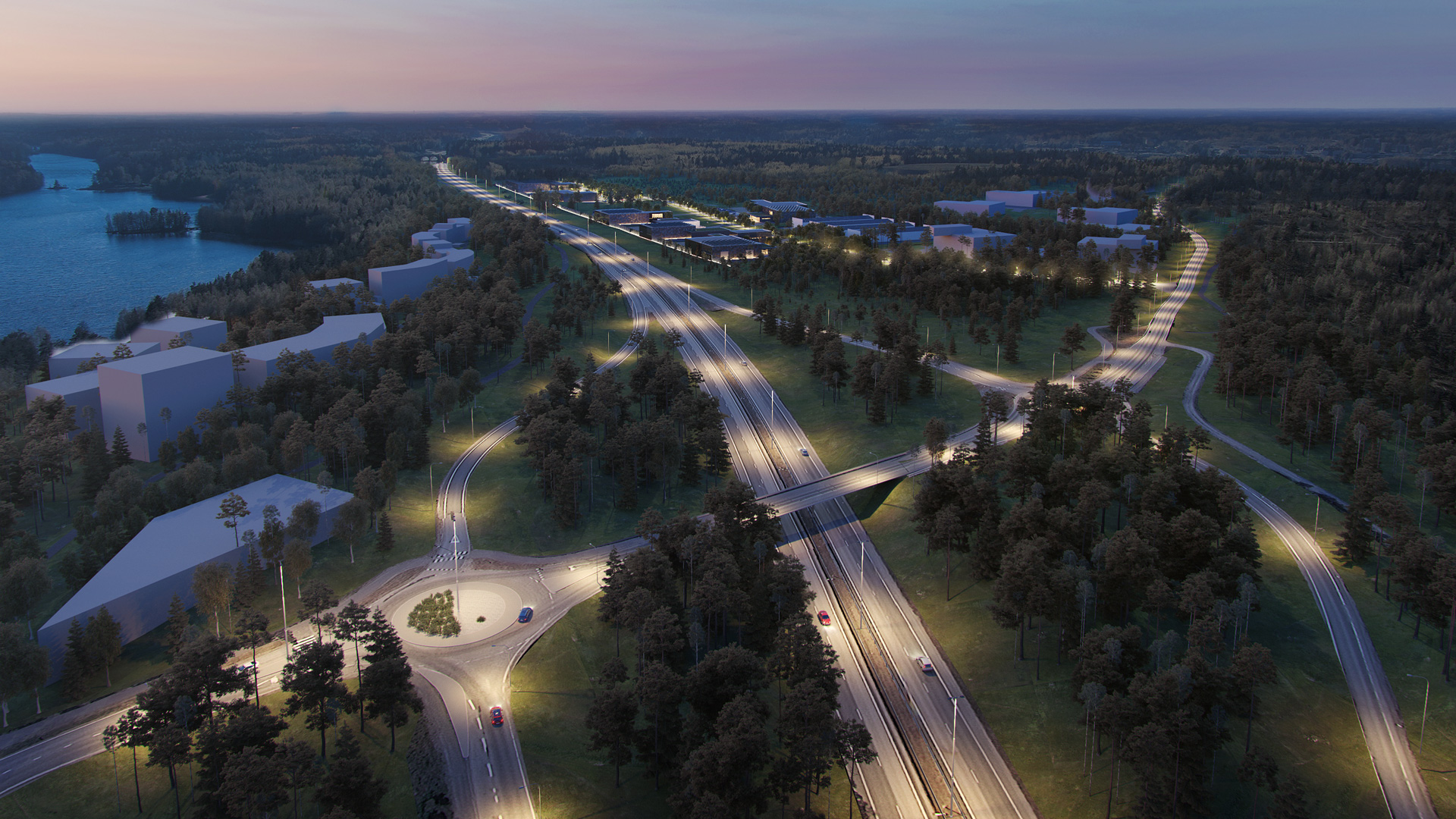 West 51 yhdistää monenlaiset toimijat, mahdollistaen niin tuotanto-, toimisto- että datakeskustilojen sijoittumisen alueelle.