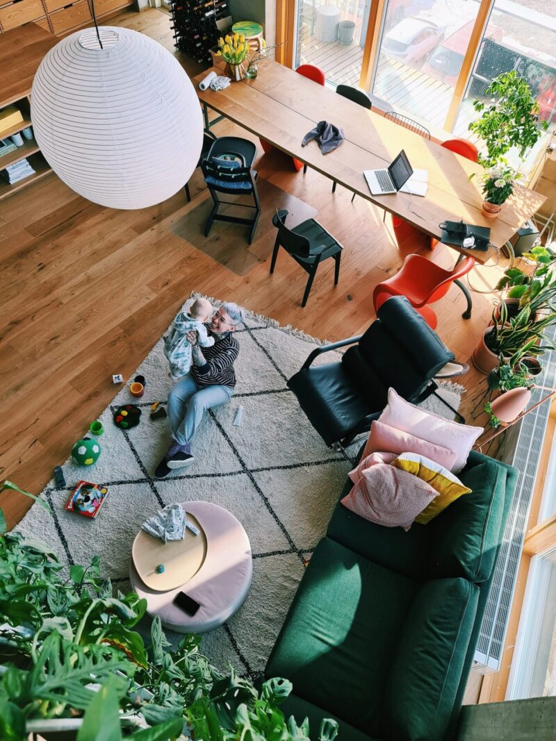 Nata Salmelan loft koti Helsingissä