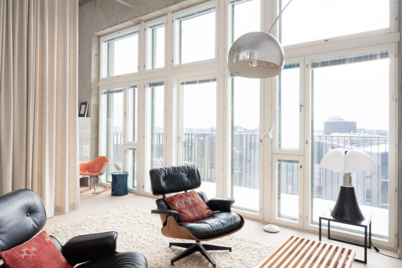 Verkkosaaren Artuksen olohuone